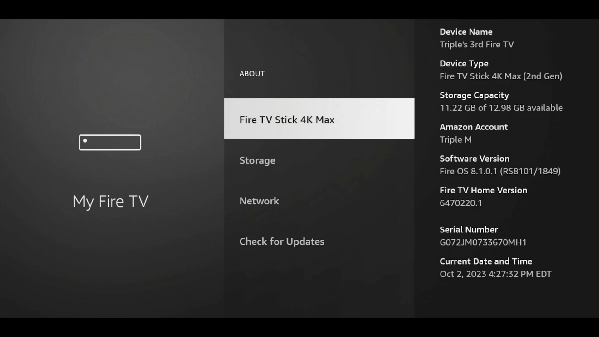 Tapping device name 7 times to enable Developer Options